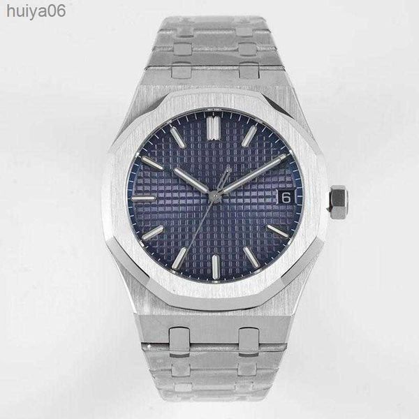 

mens watch automatic mechanical 41mm stainless steel business wristwatches for men fashion gift montre de luxe huiya06, Slivery;brown