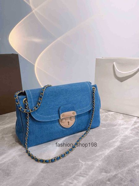

bags shoulder women underarm canvas messenger brand denim hobo handbag designer tote shopping purse wallets for lady 2023