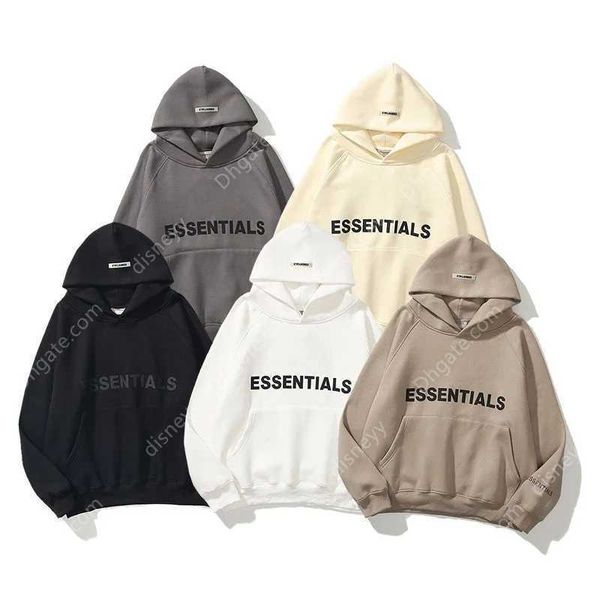 

men's sweatshirts hoodies essentials hip hop long sleeve sweater fleece clothing simple style casual hoodie anime y2k clothes, Black