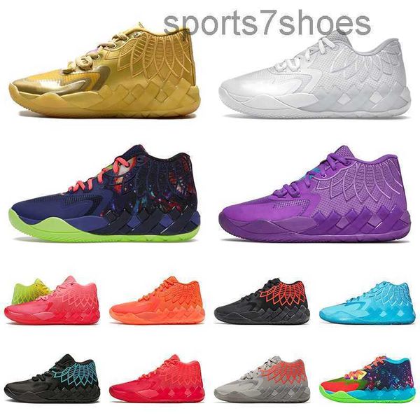 

mb 01 big size 4046 lamelo ball basketball shoes quality you 1 sports rick and morty mb 01 sneakers galaxy men trainers black blast buzz lam