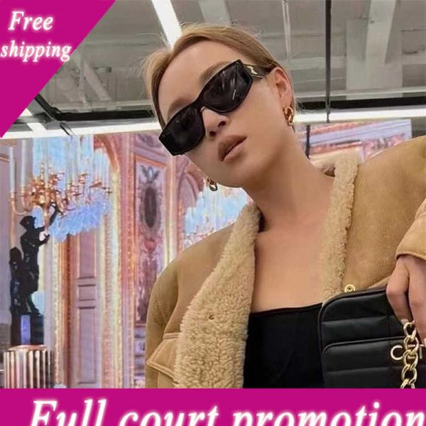 

designer sunglasses windins fashion personality cat eye star net red same uv proof cl4s227c, White;black