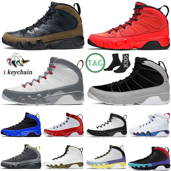 

designer jumpman 9 9s ix mens basketball shoes sports particle grey motorboat jones gym red dream it do it university gold sneakers trainers