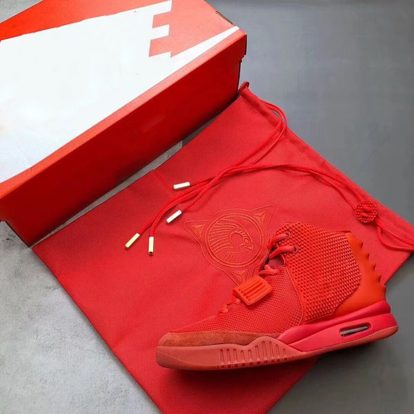 

authentic basketball shoes boots 2 ii solar nrg red october black net tan zen grey glow in the dark men women sports sneakers with original