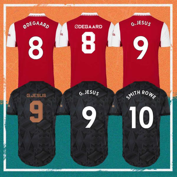 

player version 22/23 gunners soccer jersey 2022 saka martinelli g.jesus smith rowe shirts odegaard nketiah thomas pepe tierney arsen, Black;yellow