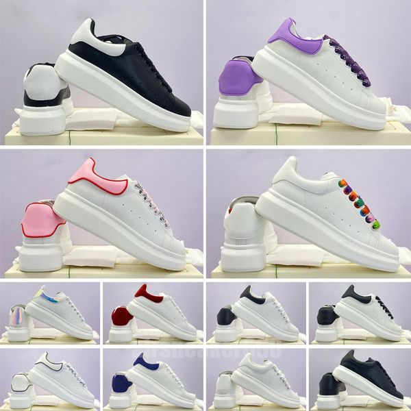 

casual shoes espadrilles men women flats platform sneak designer oversized white black leather luxury velvet suede womens lace up