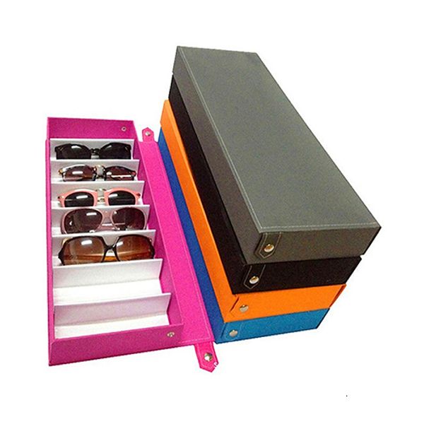 

sunglasses cases 8 grid sunglass glasses storage case eyeglasses display glasswear box tidy tool 09wg 221119