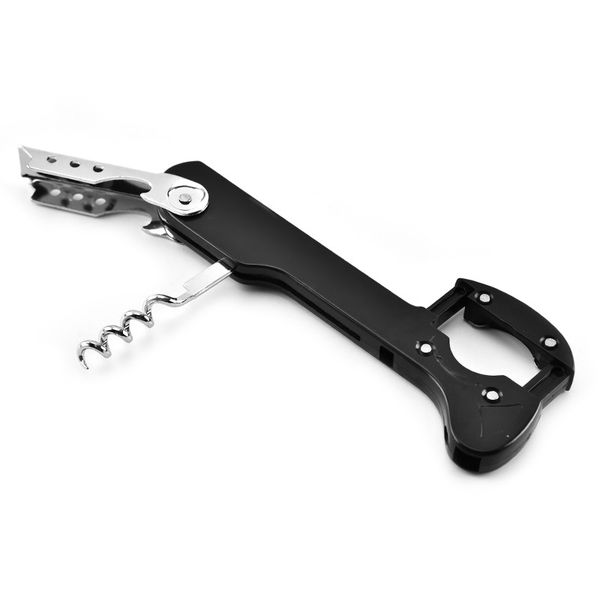 

boomerang wine opener corkscrew black cork screw with foil cutter for waiters servers sommelier restaurant kdjk2211