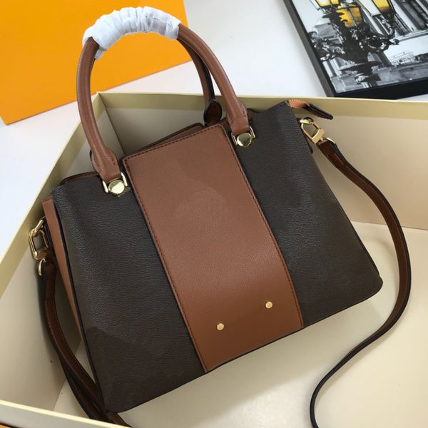 

tote totes bags women tote bag handbags designer womens fashion classic brown flower single shoulder large capacity handbag