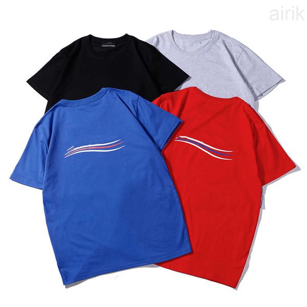 

summer mens designer t shirt casual man womens tees with letters print short sleeves sell luxury men hip hop clothes paris 99, White;black