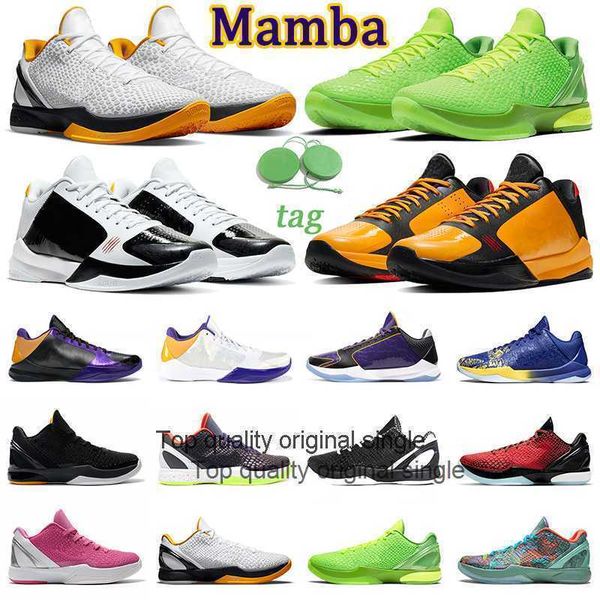 

basketball shoes mens trainers sports sneakers white alternate bruce lee blackout lakers purple mamba men 6 protro grinch del sol mambacita