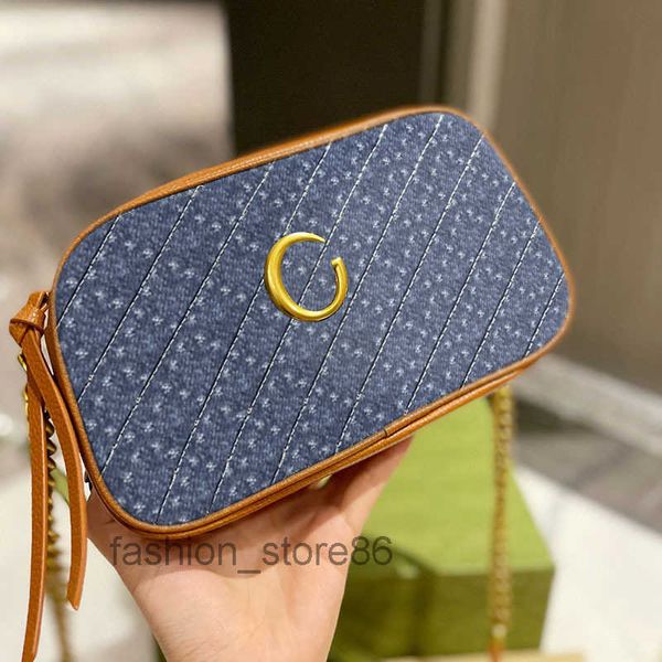 

denim quilting camera bag chains crossbody bags women handbag purse patchwork leather jzxf ykh9