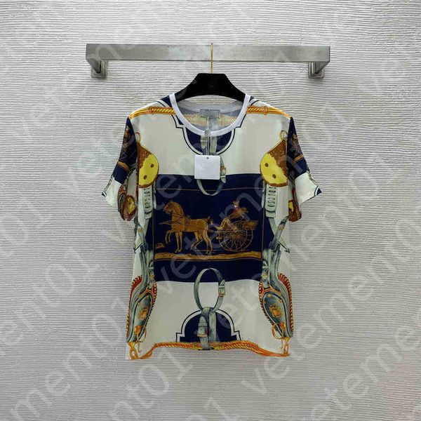 

designer womens t-shirt brand logo short sleeve fashion pattern printed cotton t-shirt breathable casual luxury women clothing, White
