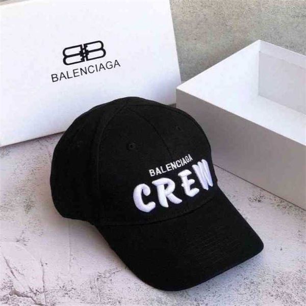 

belt ball cap balencaigcapcap luxury 21 pari port duck tongue hat tudent leiure embroidery tide brand lover' veratile outdoor velcro ad, Blue;gray