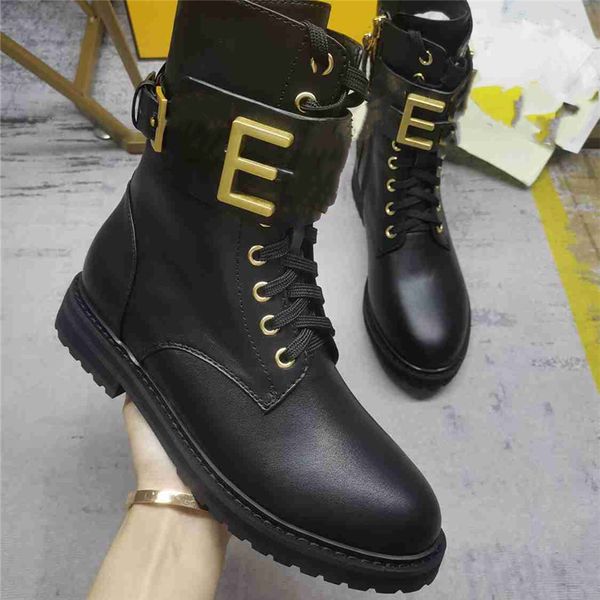 

fashion design boots fendyity women high heel knight martin leather wool winter warm wedding party casual flat shoes 02-017, Black