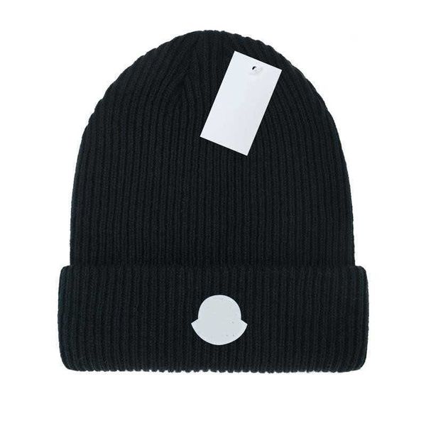 

designer winter knitting hat beanie women's men's thick warm wool hat 10 colors, Blue;gray