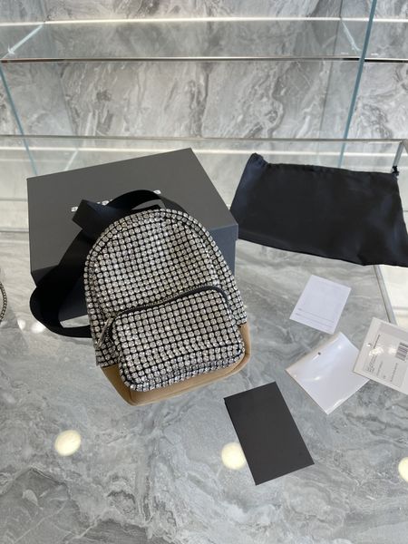

classic wang luxurys designer bags wallet women mini purse pack shoulder crossbody package clutch diamond handbags stock 2023 fashion girl l