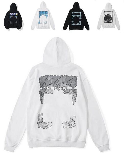 

men's hoodies sweatshirts 2022 %60 style trendy fashion sweater painted arrow crow stripe loose hoodie and women's coatjqm1off t-s, Black