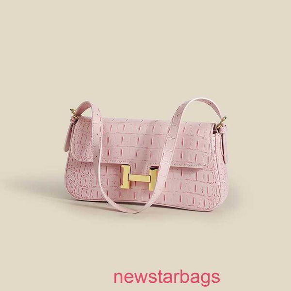

designer herme bag bags handbag price 2022 new crocodile pattern niche design hair stick armpit fashion autumn and winte xagz