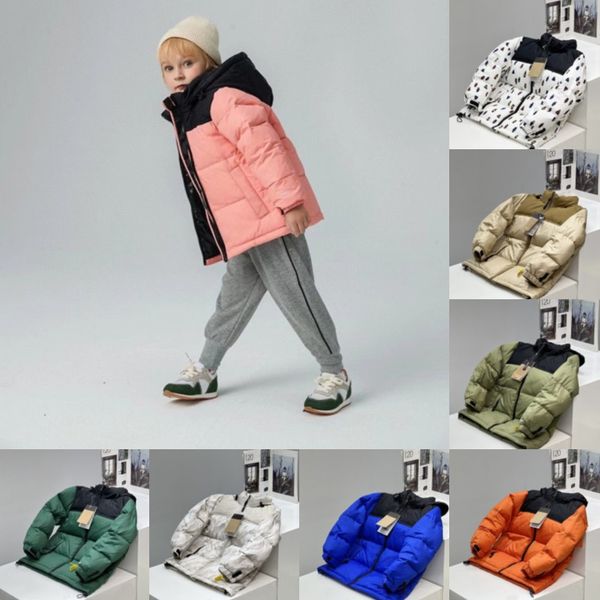 

kids children 1996 nf down coat designer winter jacket boys girls outdoor warm parka black puffer jackets letter print clothing outwear wind, Blue;gray
