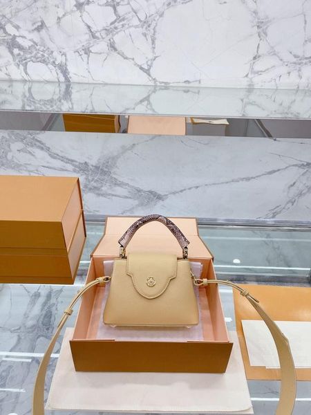 

bags shoulder designers mini capucines bb luxurys women handbag classic shoulder high large capacity wallet travel shopping handbags