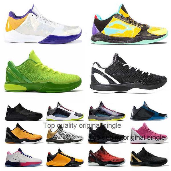 

mamba zoom 5 6 men basketball shoes protro what if lakers bruce lee big stage chaos prelude metallic gold rings sports sneakers