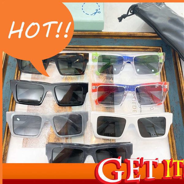 

new designer sunglasses uv400 50%off1 new trendsetter white sunglass narrow frame identical sunglass omri028, White;black