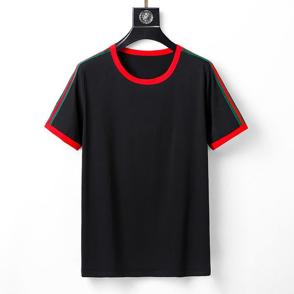 

2022 men's t-shirts spring summer front 3d silicon logo t shirt tee skateboard oversize men women short sleeve tshirt#002, White;black