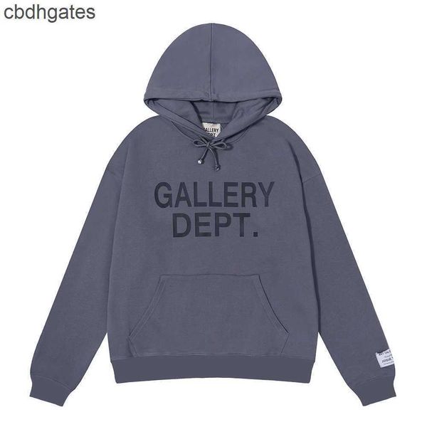 

hoodie gallerydepts 2023 hoodies sweaters niche hand-painted splash letters qm6y, Black