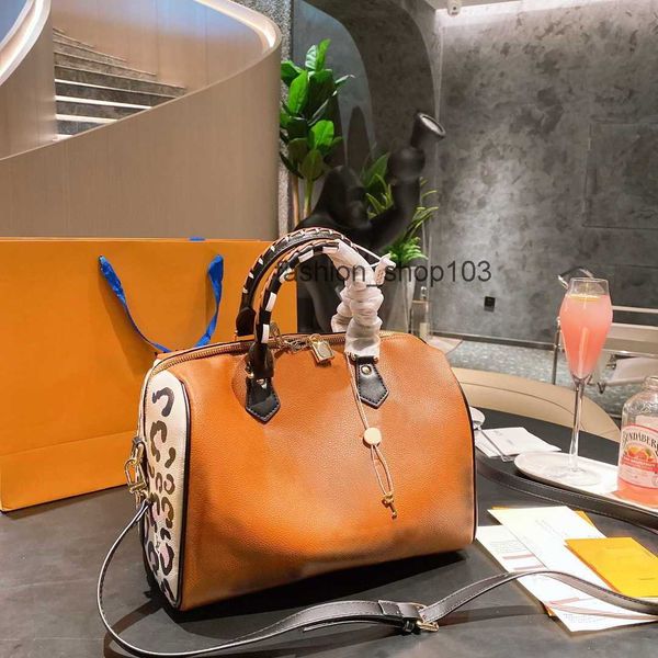 

pochette bags designer cowhide emboss nano speedy 30 leopard shoulder bag wild at heart 2023
