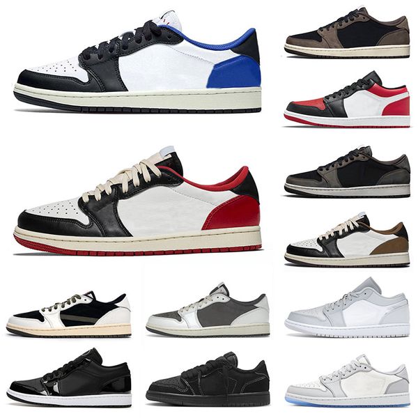 

basketball shoes women sneakers university blue bleached coral green toe low white camo purple magenta arctic punch 1 low 1s unc paris hyper, White;red