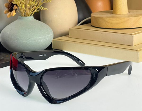 

fashion designer 0202 mens women sunglasses unique avant-garde acetate cat eye shape glasses summer outdoor star same style anti-ultraviolet, White;black