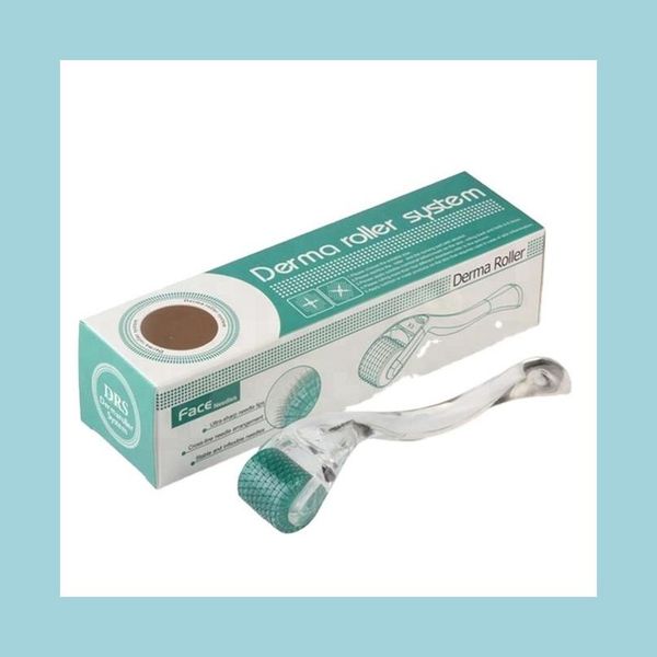 

beauty microneedle roller drs192 derma roller medical stainless steel needle face for micro needling antiaging anti wrinkle drop del dhtzm