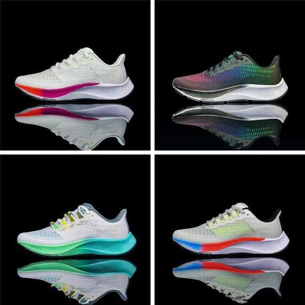 

designer aj women's running shoes on the moon pegasus 38 men's sneakers 37 basketball shoes zoom marathon mesh sports shoe, Black
