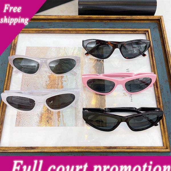 

designer sunglasses paris brand biber same cat eye sunglasses wind ins bb0207, White;black