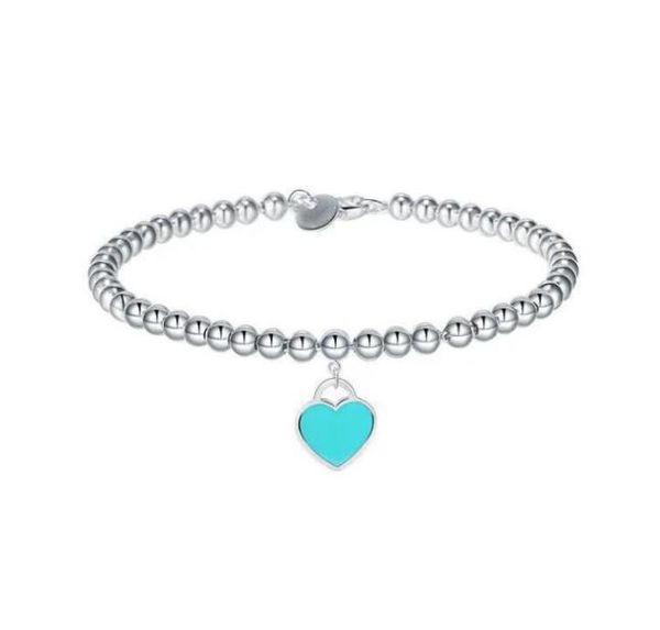 

charm bracelets t family love bracelet sterling silver tiffbracelet red blue pink s925 silver enamel designer love luxury bangles 2592302, Golden;silver