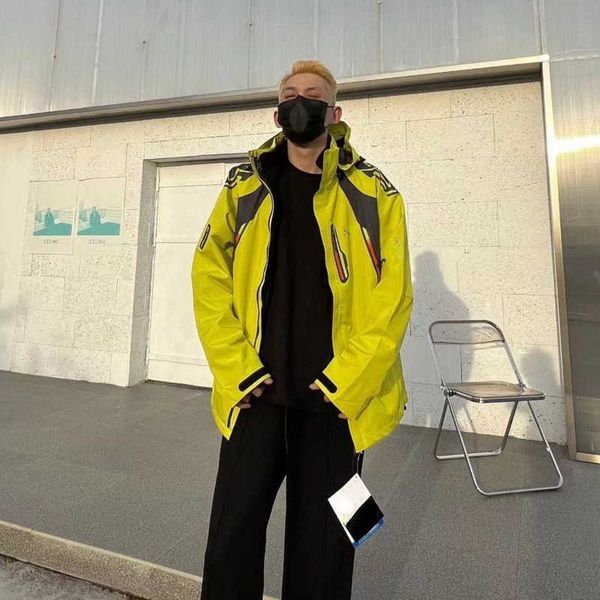 

fashion arc designer jacket men women thickened cardigan hooded coat couple waterproof outdoor warm sportswear, Black;brown