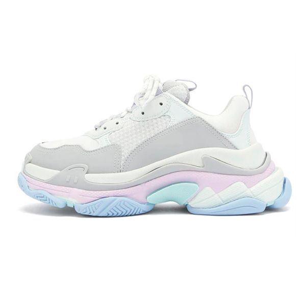 

shoes ests crystal casual bottom 17w women mens dad platform designer nciagas triple s black white red blue brand paris flat multi-color tra