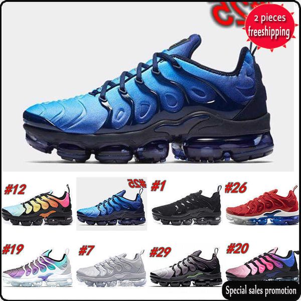

new outdoor shoes sandals fc2019 tn plus men runnin shoes usa grape red violet blue tropical sunset triple black white womens trainers desig
