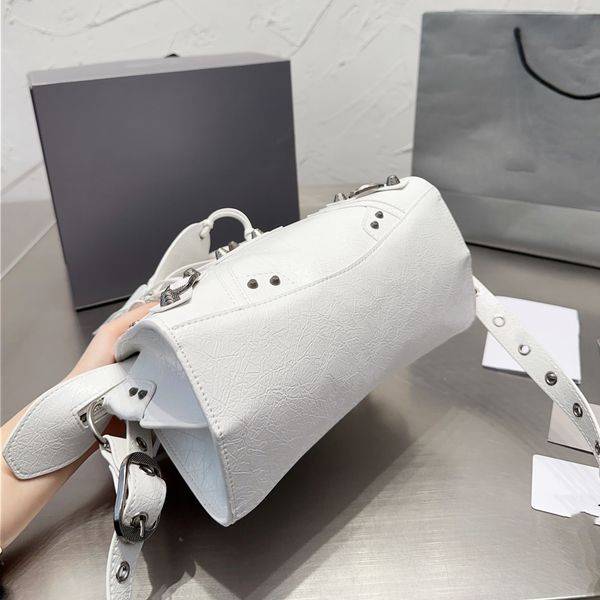 

designer bag the combination of biker bag and hourglass bags neo le cagole classic city bag xs mini motorcycle handbag with mirror shoulder
