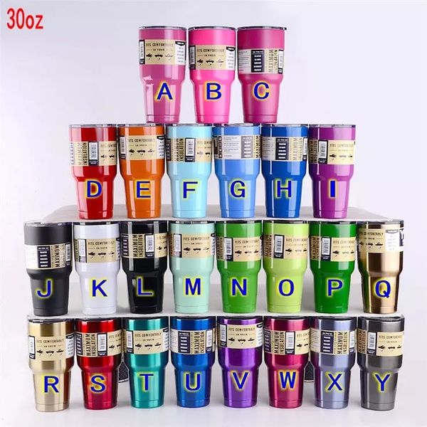 

20oz 30oz tumbler travel car mug double wall cold or beer coffee cup vacuum flasks insulated stainless steel thermos water bottle gc1124x2