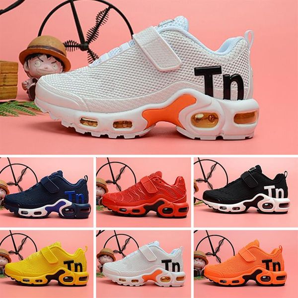 

toddler tn mercurial breathe kids shoes children tn plus boys gilrs running sports sneakers trainer tns chaussures pour enfants275g, Black