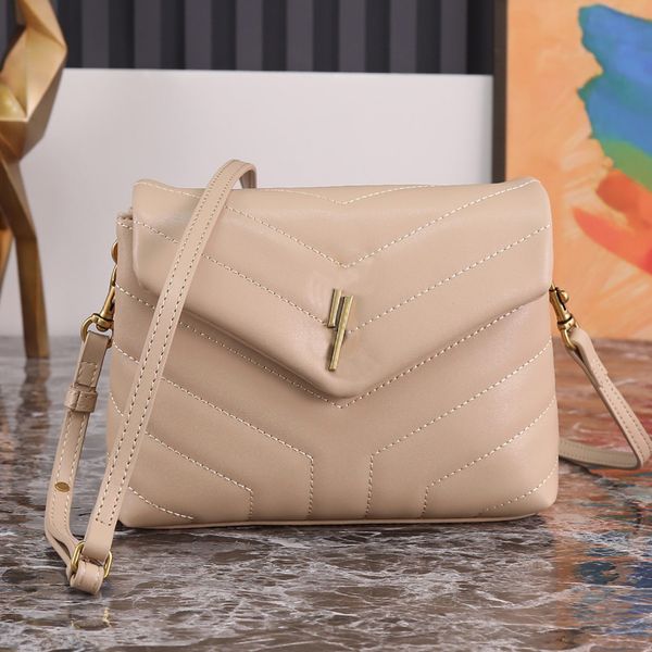 

6a flap crossbody bag handbag fashion thread shoulder bags square clutch purse metal hardware letter hasp chain cross body wallets interior