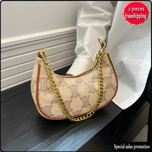 

designer bags small frh chain 2022 new fashion printed one shoulder women's summer ocean cross body underarm cloud