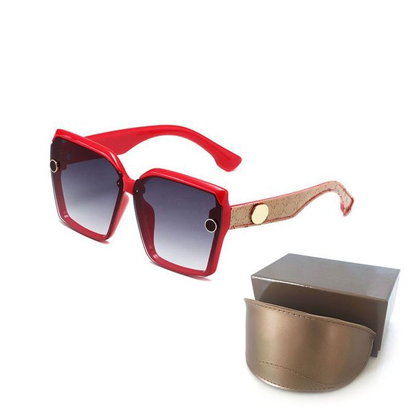 

brand woman sunglasses imitation luxury men sun glasses uv protection men designer eyeglass gradient fashion women spectacles with boxs 3331, White;black