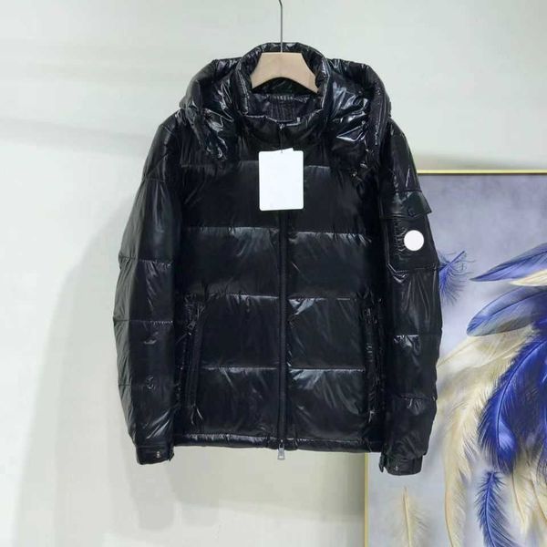 

'maya' 4 colors mens down jackets france luxury brand coat no 'nfc' highs quality jacket size m-5xl, Black