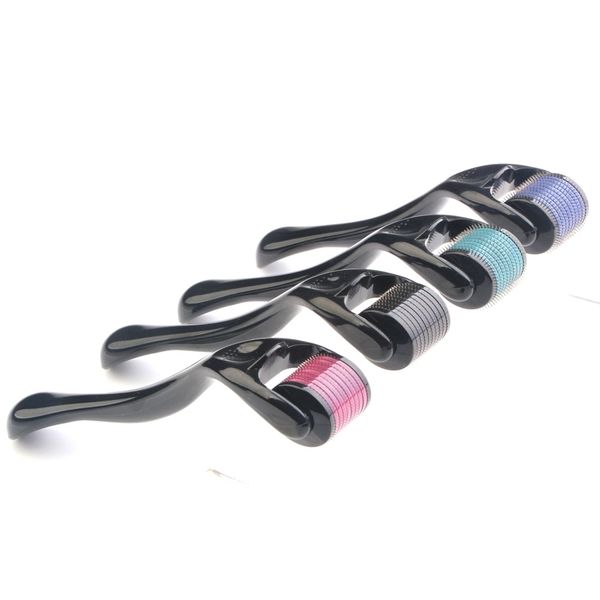 

factory price medical grade stainless steel dermaroller plastic handheld derma ice roller massager for skin care therapy