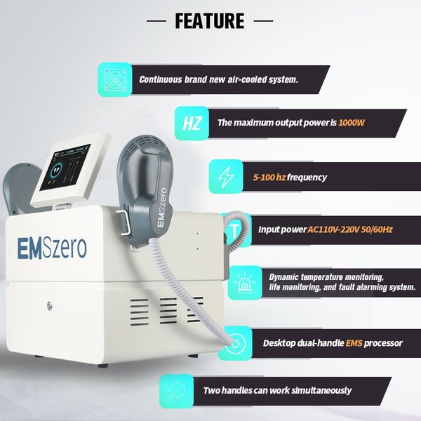

home beauty instrument ems tesla-sculpt muscle stimulation machine portable 2-in-1 hi-emt emslim body sculpt fat burning slimming