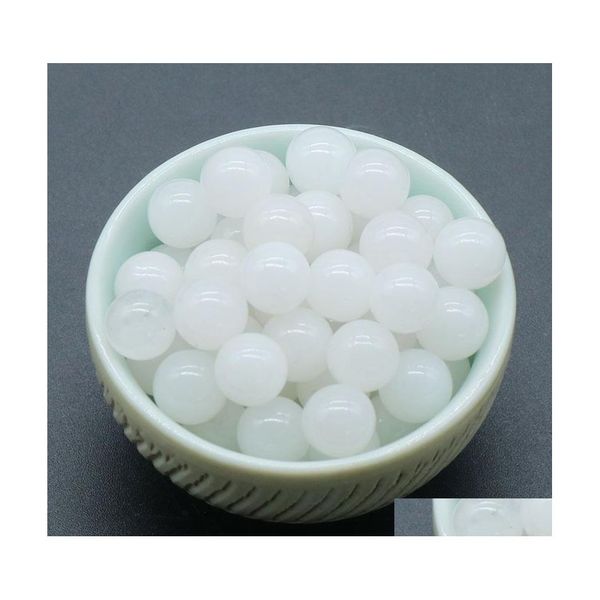

loose gemstones natural 8/10/16/18/20mm nonporousball no holes undrilled chakra crystal gemstone sphere collection healing reiki dec dh3fk, Black