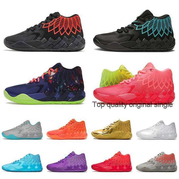 

professional lamelo ball 1 mb.01 basketball shoes black blast buzz city galaxy mens trainers lo ufo not from here queen city rick and morty