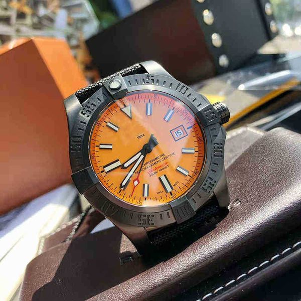 

watch wolf titanium aircraft breit carbon lings automatic luxury yellow watch series centennial fiber avenger fully blackbird reconnaissanc, Slivery;brown